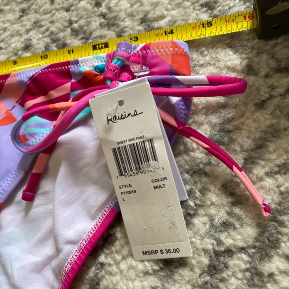 Raisins Sweet Side Bikini Bottom Swimsuit NEW - Picture 9 of 9